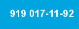 919 017-11-92 919 017-11-92